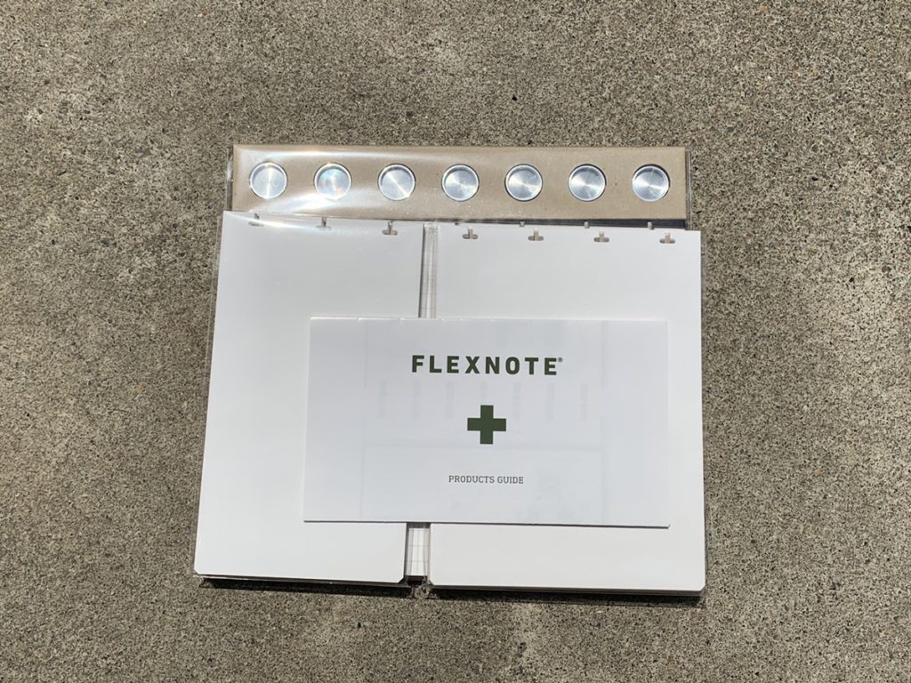 FLEXNOTE『フレックスノート』を購入！使い方やリフィルについて紹介！ロフトやハンズなど販売店は？
