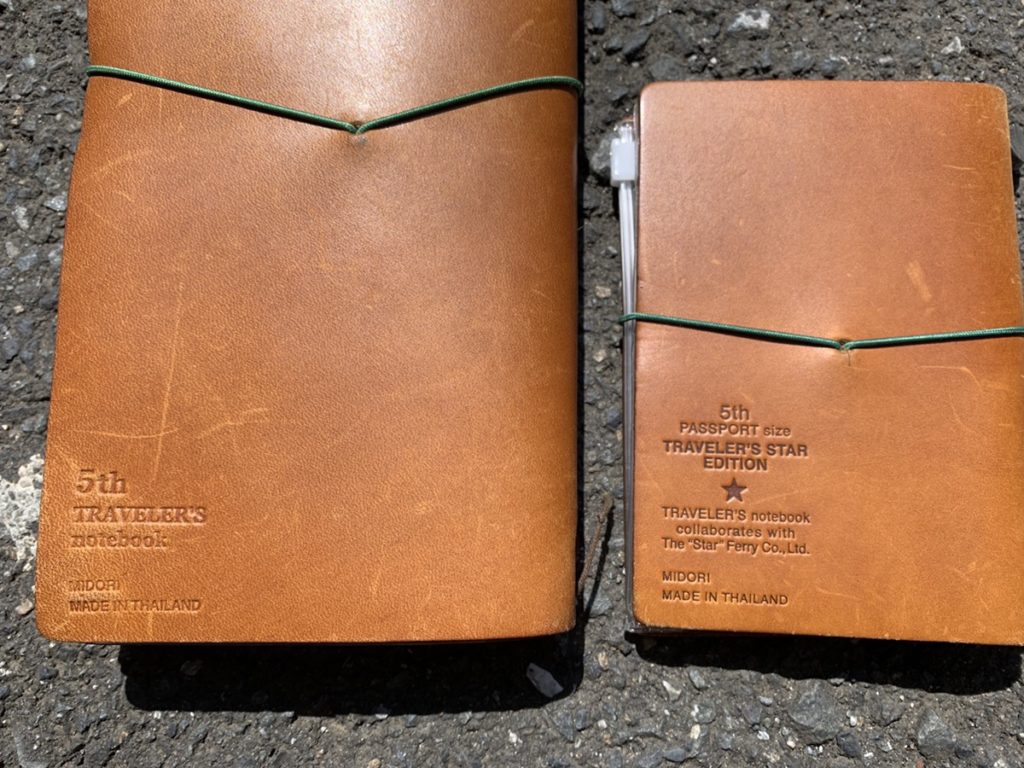 トラベラーズノートのキャメルの魅力を語ってみる！5周年記念＋スター  